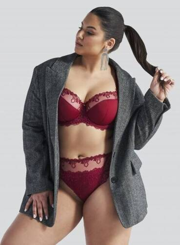 Biustonosz półusztywniany 1030 Ava ruby