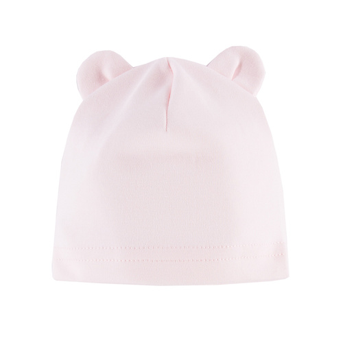 Czapka niemowlęca z uszkami 3-pak Good Day Eevi - różowy