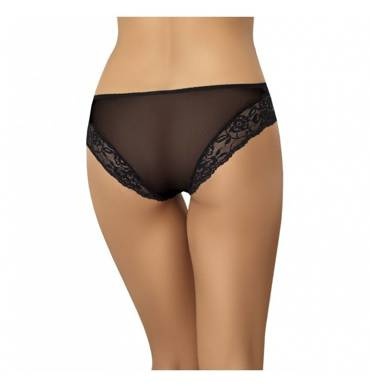 Figi damskie koronkowe Hutti Teyli - czarny