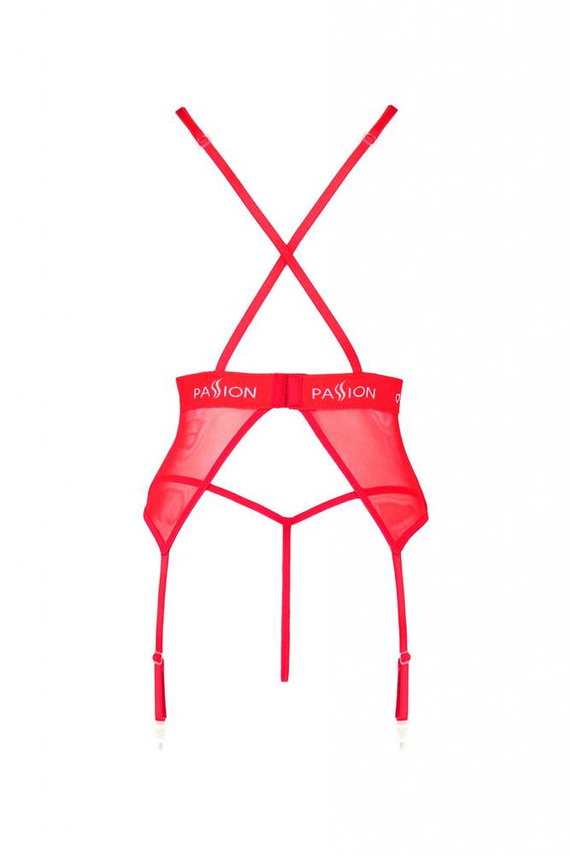 Gorset damski Mirajane Corset Passion czerwony