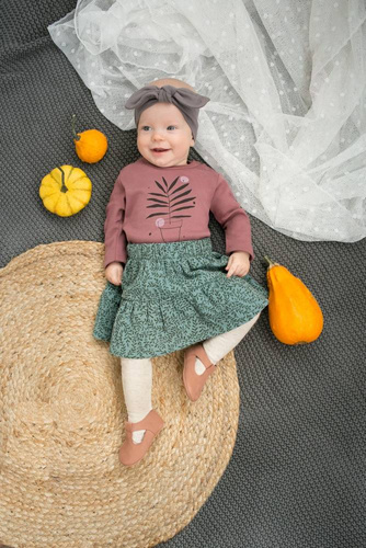 Opaska dla dziewczynki Tres Bien Pinokio - grafit 