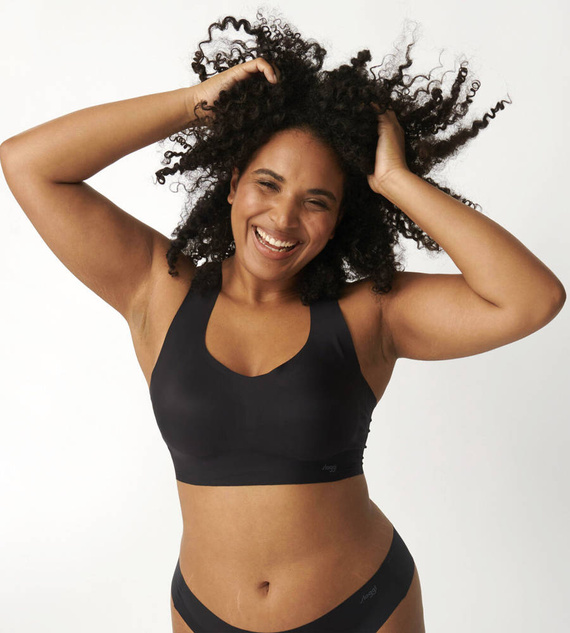 Racerback Top na ramiączkach Zero feel Sloggi - black 