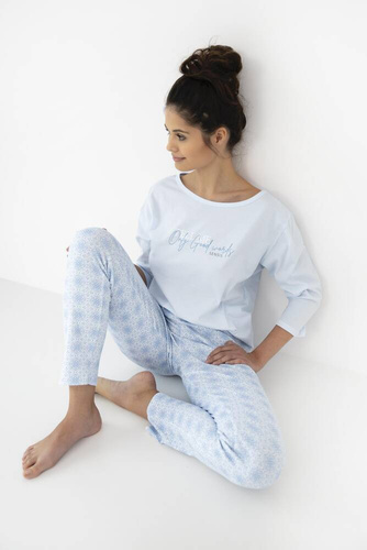 Piżama damska Marina Sensis - niebieski 