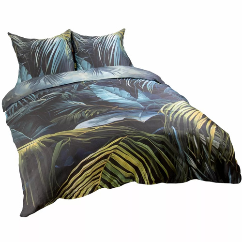 Pościel satynowa liście 12403 Darymex satynlove premium