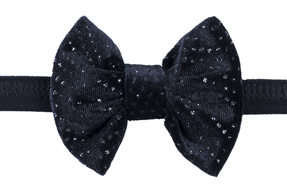 Muszka z weluru 418W Black Star Marija - szary