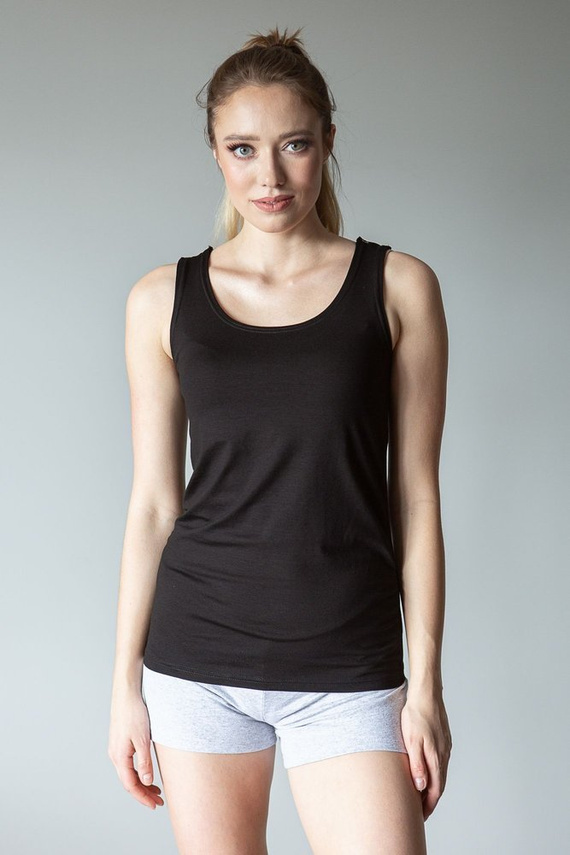 Top damski z wiskozy 022 MIRACLE-czarny