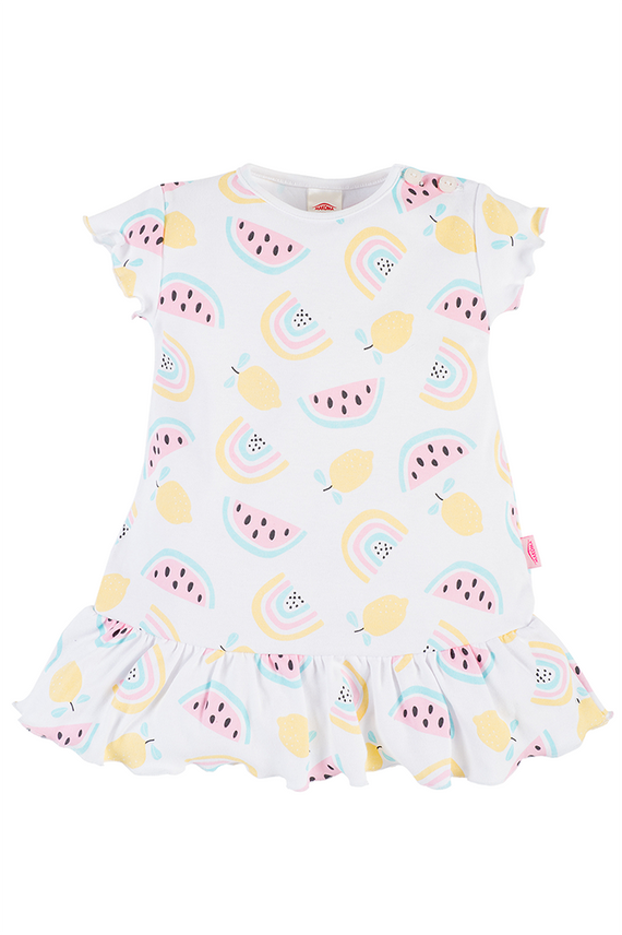 Sukienka z falbanką "Fruit Party" Makoma