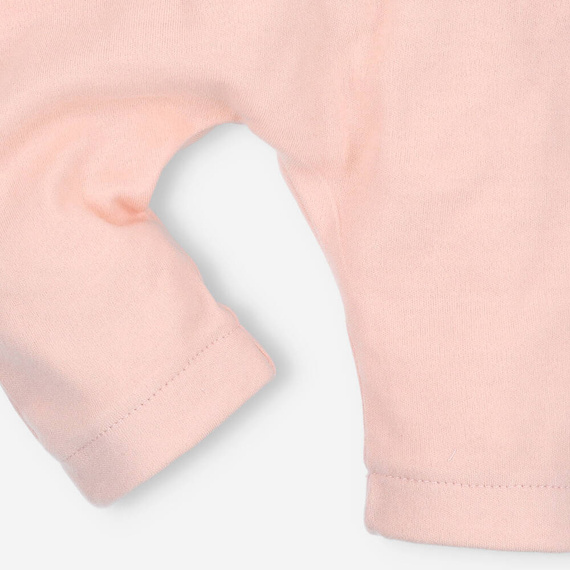 Spodnie z bawełny organiczne Bicycle Nini pomarańczowy