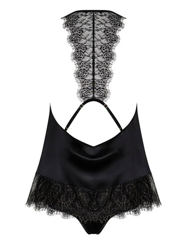 Komplet Agatya Obsessive - czarny