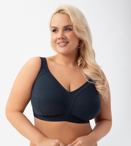 Gorsenia K 973 Nela – biustonosz soft bez fiszbin z szerokimi ramiączkami