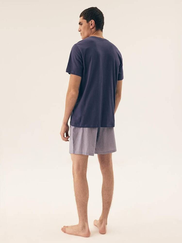 Piżama Męska 42789 Octave Henderson -granatowy