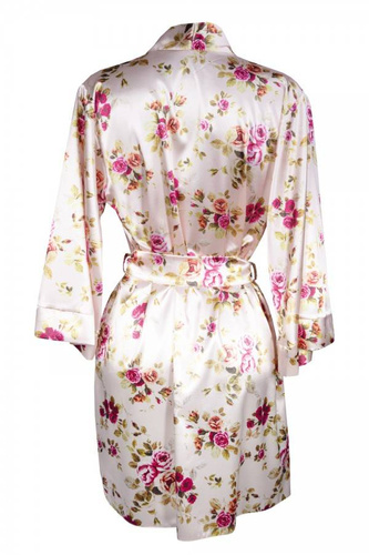 Podomka damska Flowers  DKaren DK-P- ecru 004