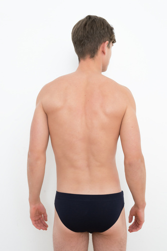 Slipy męskie Apollo Italian Fashion - granatowy