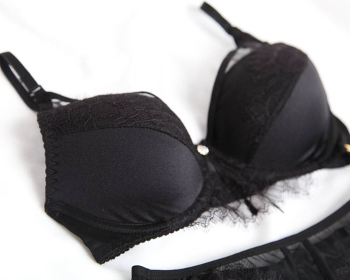 Biustonosz push-up Dorothy Unikat czarny