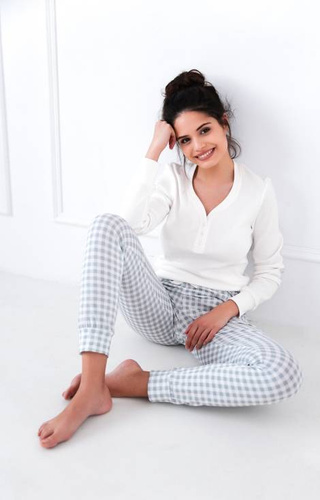 Piżama damska Desire Sensis -ecru