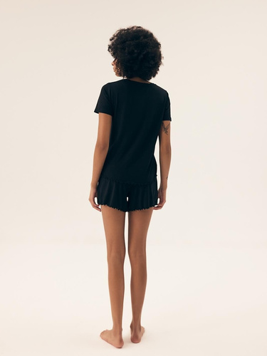 Piżama Damska 43022 Noves Henderson - czarny