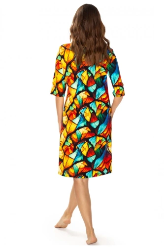 Koszula nocna 86678 Vitrage Mewa druk kolorowy