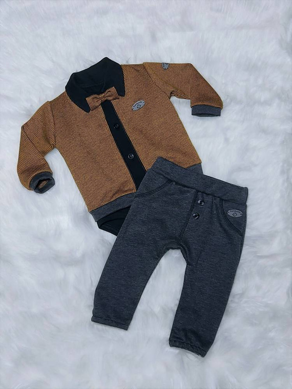 Body z długim rękawem Miłosz Bambarillo czarny