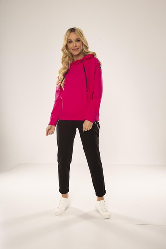 Komplet dresowy 496 Just Forex - amarant