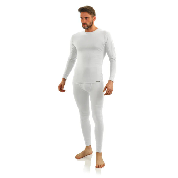 122 Kalesony męskie bawełniane Sesto Senso - biały