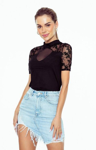 Bluzka damska Rubina Eldar- czarny