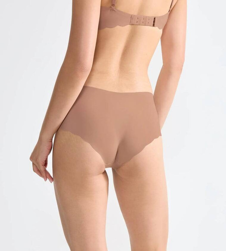 Figi Damskie Zero Microfibre 2.0 Short Sloggi - Cameo brown