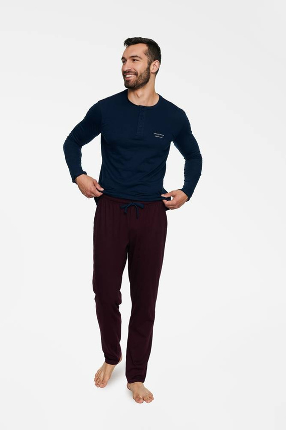 Piżama Męska 40051 Tact Henderson teal green