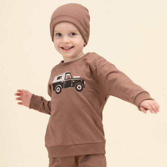 Bluza z długim rękawem Safari Pinokio - brązowy