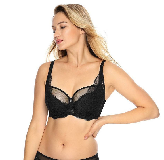 Veronika Biustonosz półusztywniany BS 931 Gaia - czarny