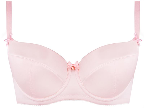 Biustonosz usztywniany full cup Dina Unikat różowy 