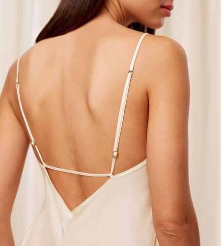 Piżama damska Silky Sensuality PSW X Triumph- ecru white