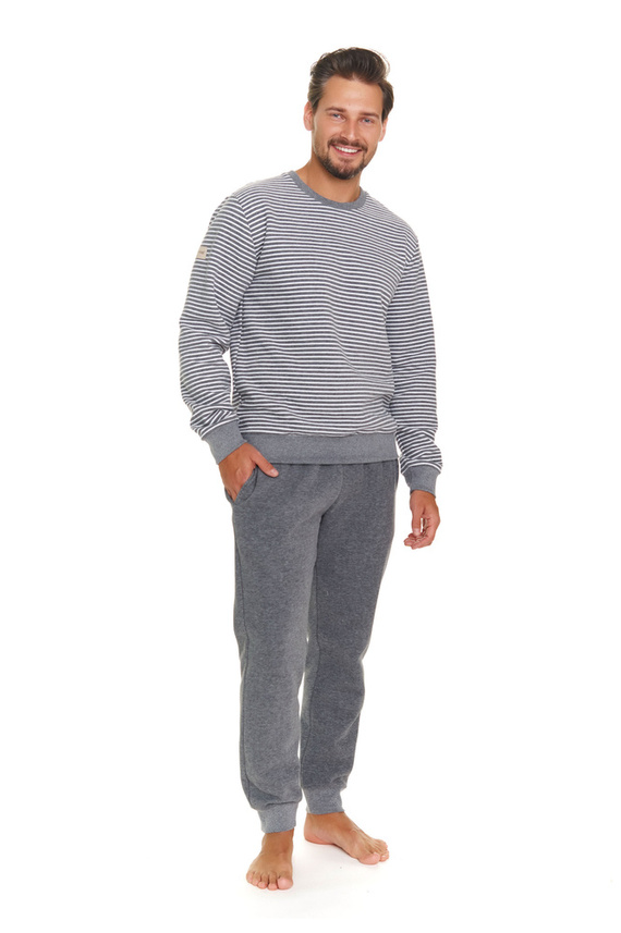 PMB.5248 Piżama Męska Doctor Nap - dark grey