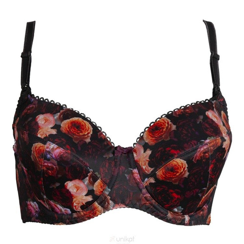 Junona Mama usztywniany biustonosz do karmienia Unikat- czarny