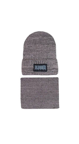 44-536 Komplet Dziecięcy Czapka + Komin a AJS mix-kolor