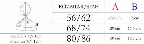 212069 "Tola" Chustka niemowlęca Nicol