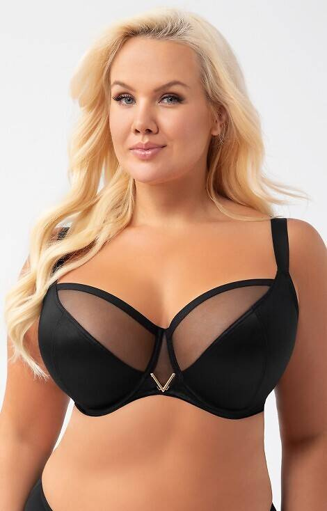 Biustonosz miękki K 564 Vicky Gorsenia czarny