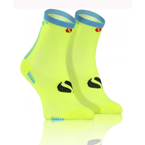 SKB01 Sport Socks Skarpety sportowe uniwersalne Sesto Senso neonowy żółty