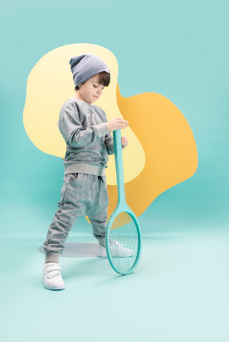 Pumpy chłopięce Fun Time Pinokio - mięta druk