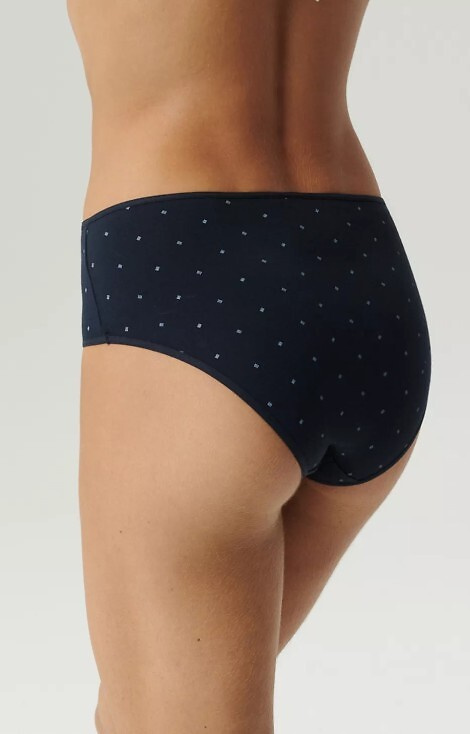 Figi damskie 3LP-220 A'3 Atlantic - beżowy-lawendowy-granatowy