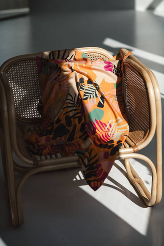 Otulacz bambusowy Tropical Orange Milk&Love