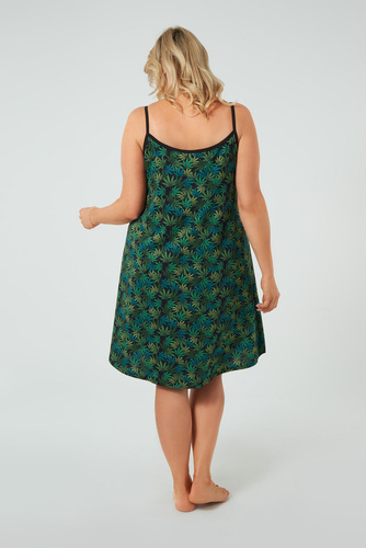 Koszula nocna z wąskim ramiączkiem Chill Italian Fashion - druk 