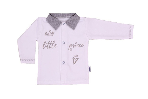 Kaftanik bawełniany "LITTLE PRINCE" Terjan niebieski