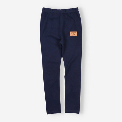 Legginsy dziewczęce Lagarto Verde - granatowy