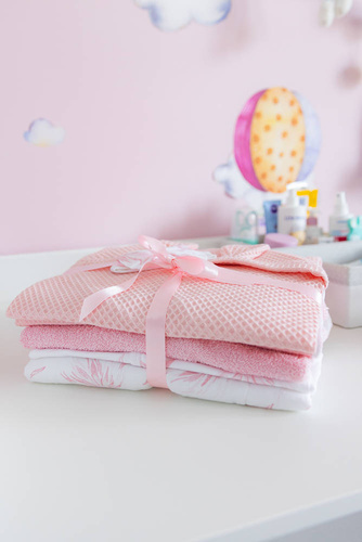 Sensis Kocyk Niemowlęcy Jade - pudrowy