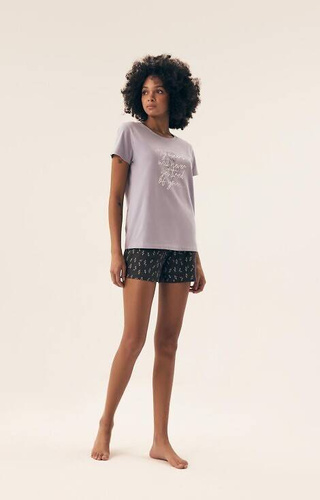 Piżama Damska 42893 Naturaleza Henderson - lawenda