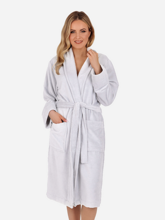 Szlafrok damski Matilde ByShelly - biały