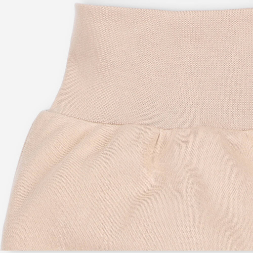 Półśpiochy z bawełny organicznej Turtles Nini brązowy