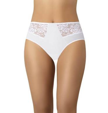 Figi z wysokim stanem Carmen Teyli - biały