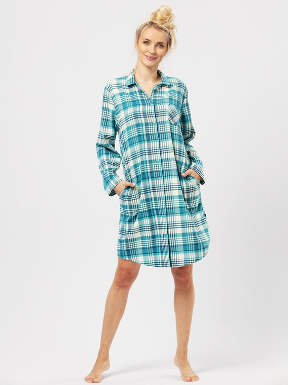 Koszula damska LND 471 Key - niebieski