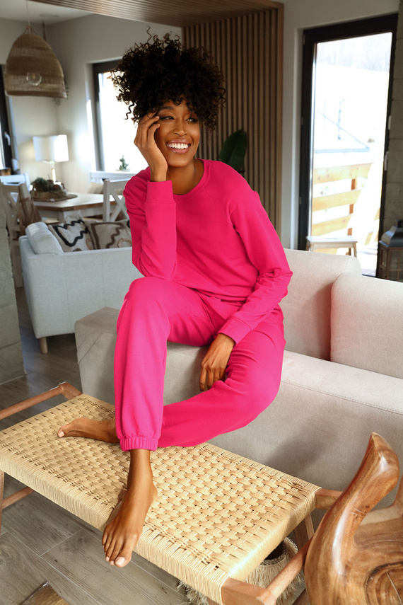 Komplet dresowy Wenezja Dkaren - malina